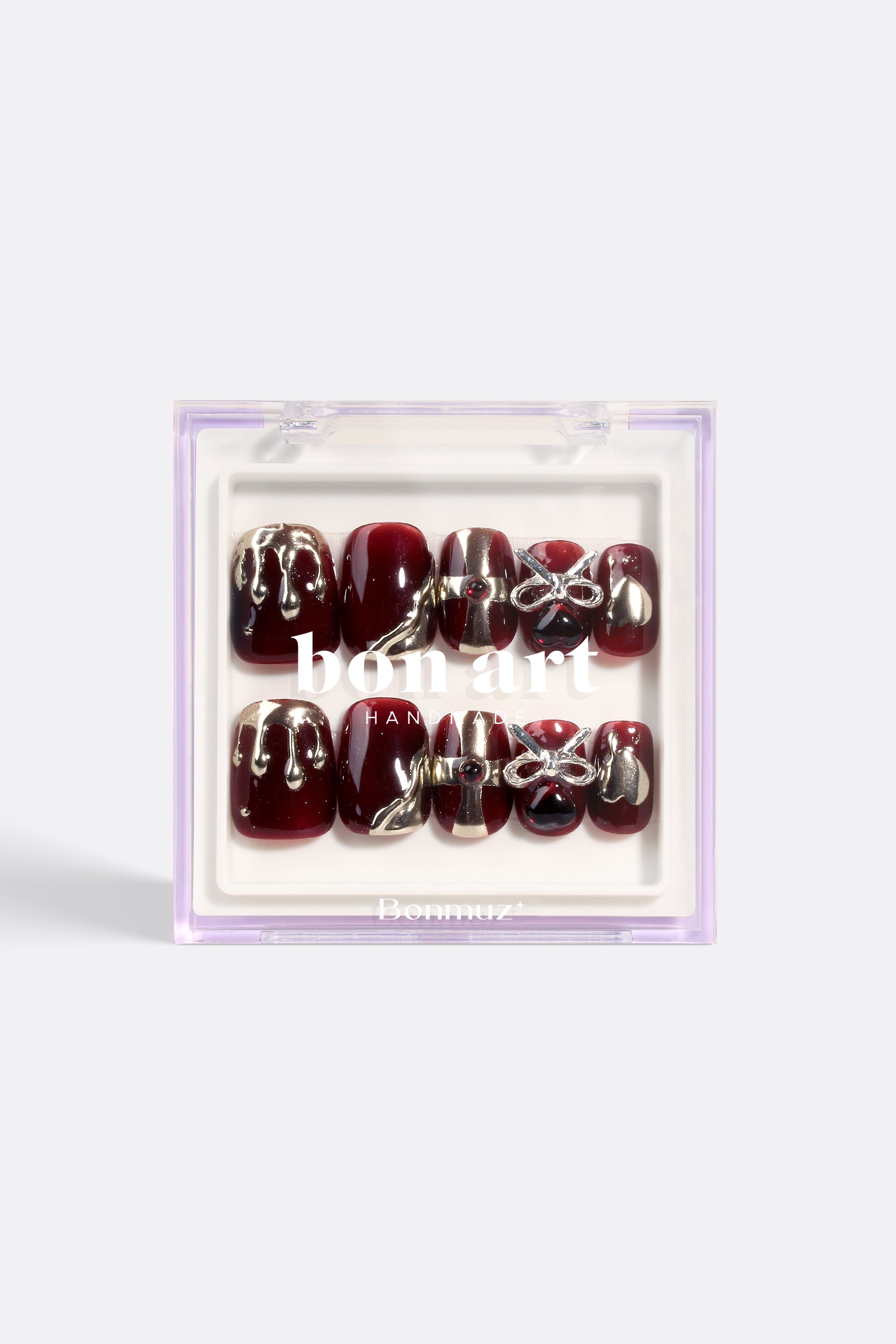 Maroon Castle | Pro Handmade Gel Nails