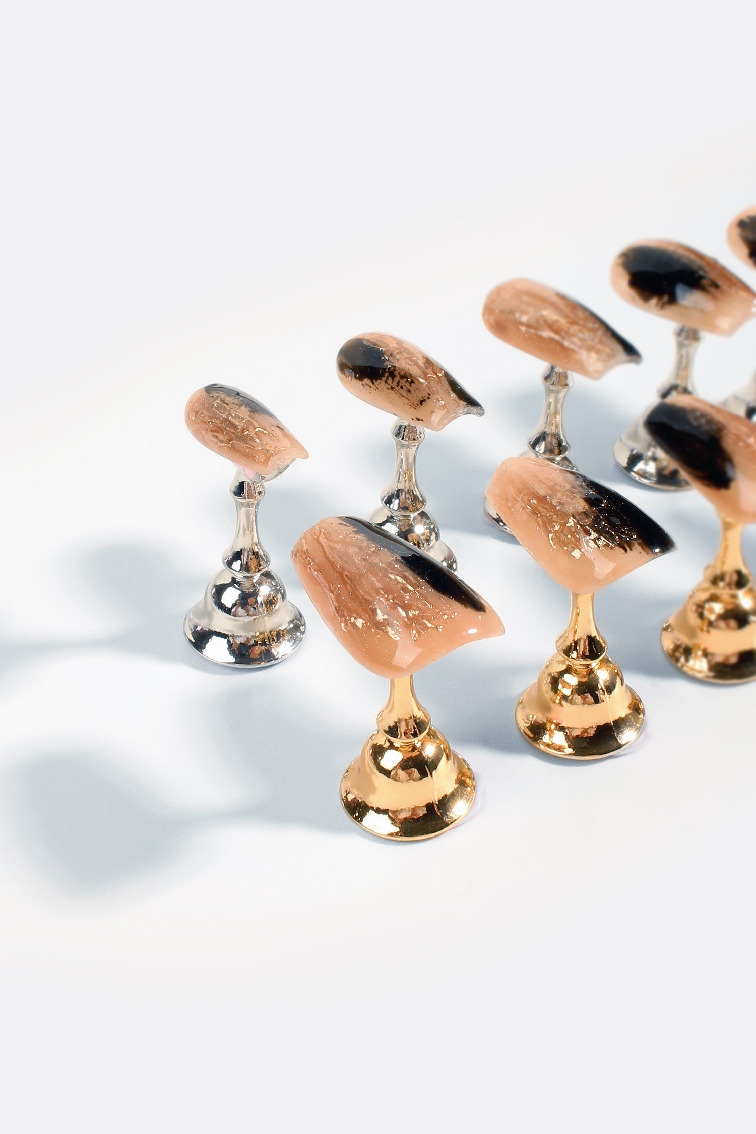 Gilded Noir | Pro Handmade Gel Nails